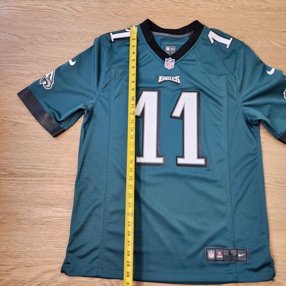 Nike Teal and Black Men's Jersey - Picture 5 of 10